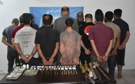 16 drug users, dealers in Sheikh Maqsoud neighborhood 