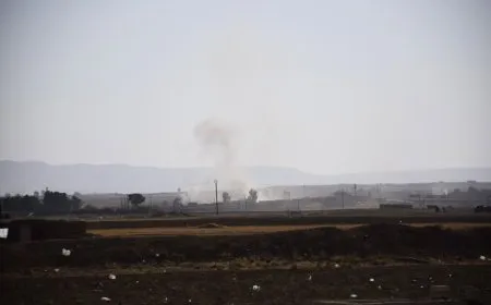 Turkish occupation bombs village in Tal Tamr