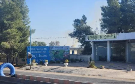 Turkish occupation bombs factory in Dêrik