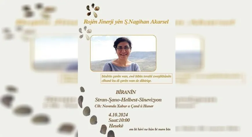 Launch of "Rojên Jînerjî" activities for martyr Naghan Akarsal