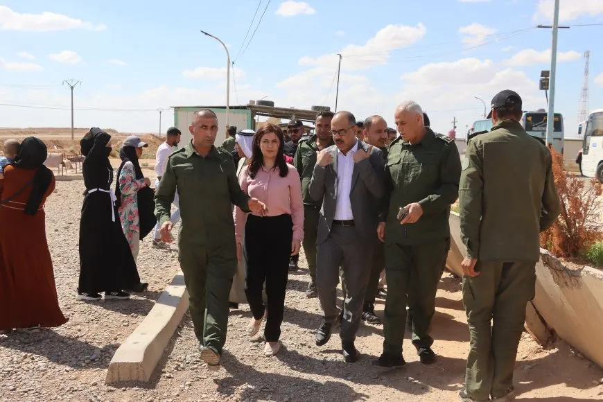 Executive Council of NE Syria follows up on receiving Arrivals from Lebanon