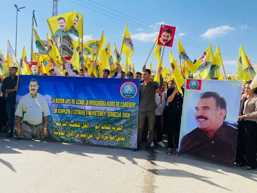 Thousands participate in mass march against international conspiracy in Kobani