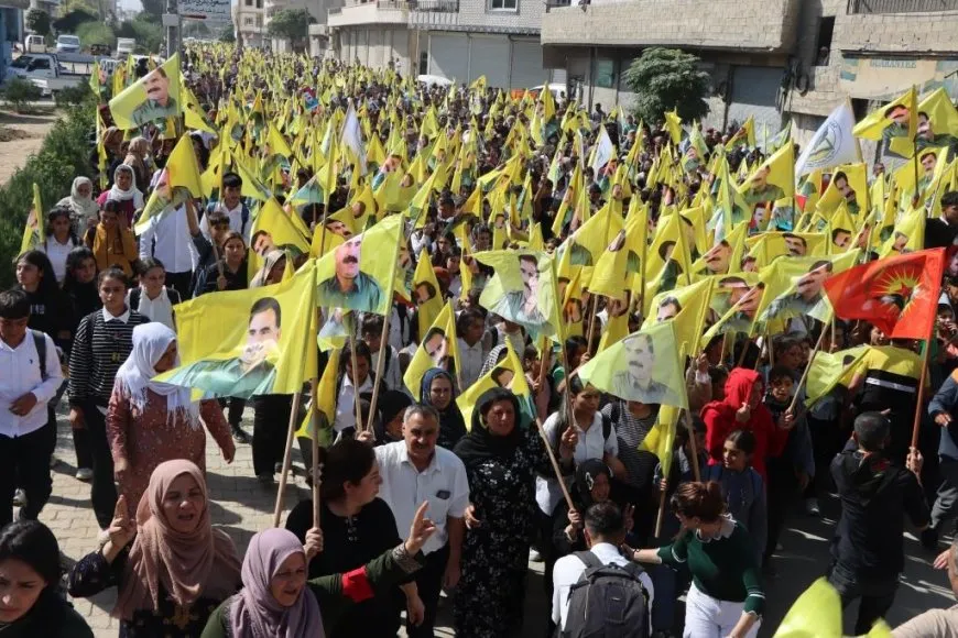 Thousands condemn international conspiracy in Kobani
