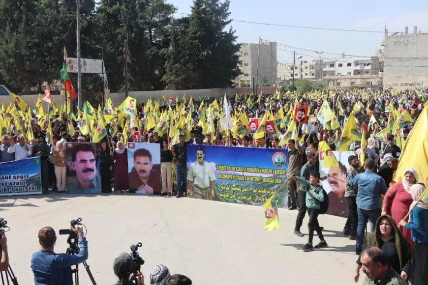 Thousands condemn international conspiracy in Kobani
