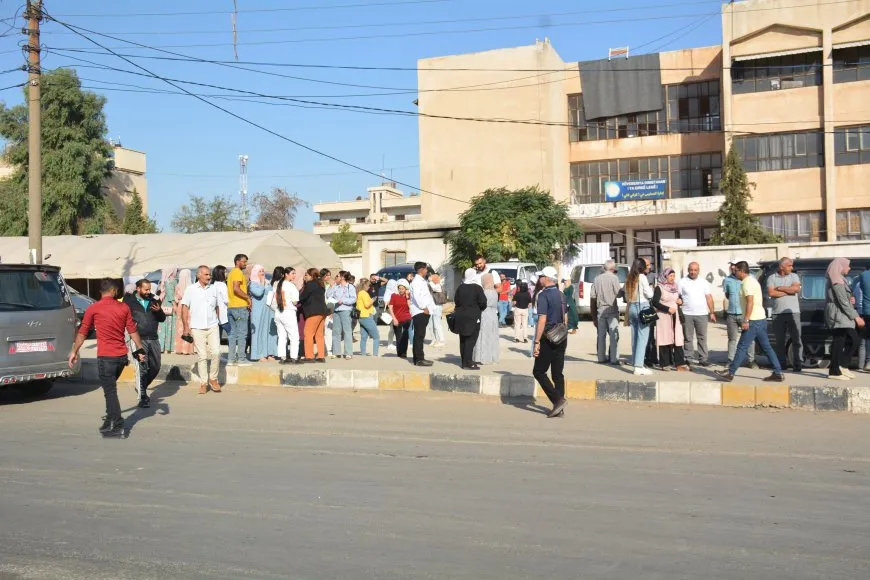 Jazera Canton peopşe flock to participate in 2 mass marches