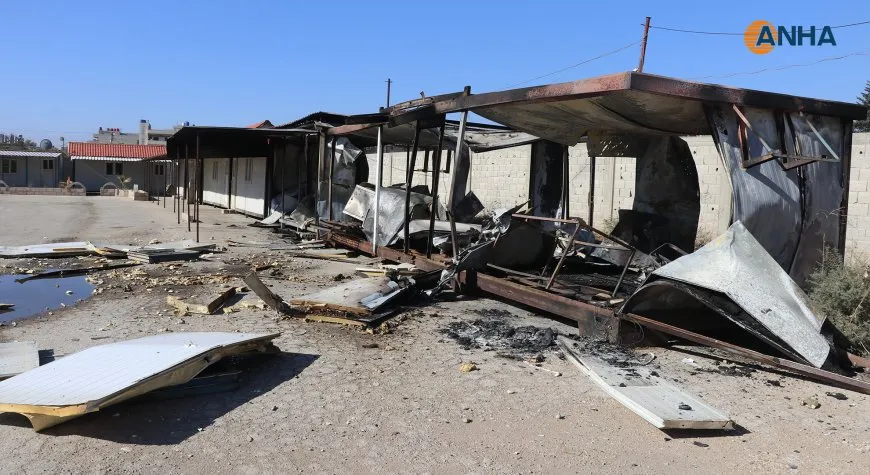 Impact of attacks on 6 centers in Qamishlo