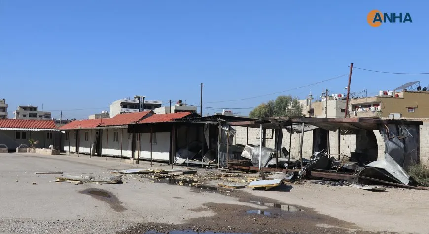 Impact of attacks on 6 centers in Qamishlo