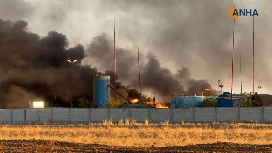 Turkish occupation bombs wells, fuel tanks around Awda field