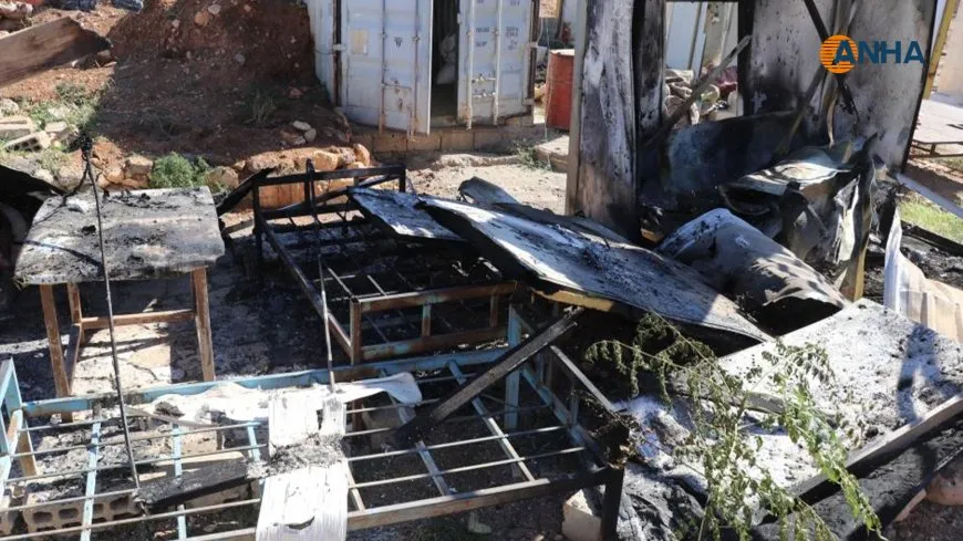 Damage from Turkish shelling on Kobani’s service facilities