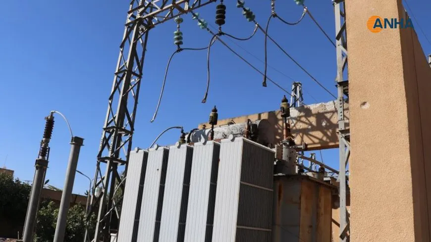 Damage from Turkish shelling on Kobani’s service facilities