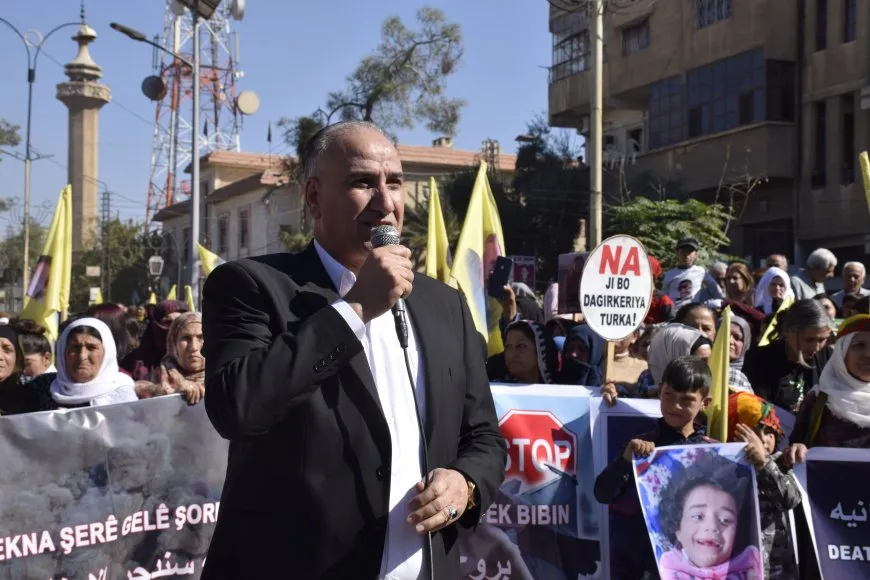 Rallies denounce Turkish attacks on NE Syria