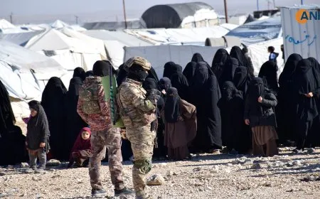 "Enduring Security" Campaign finds Trenches, electronic equipment in Foreign ISIS women section