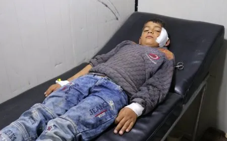 child injured due to Turkish occupation targeting car in al-Shahba