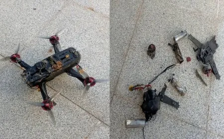 Suicidal drone attack on a village in Afrin, al-Shahba cantons