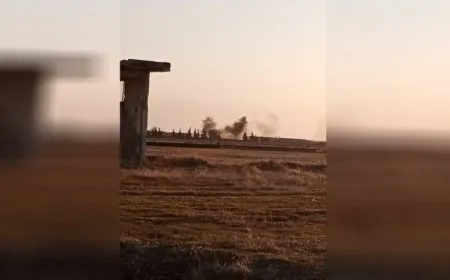 Turkish occupation bombs village in Afrin, Shahba cantons