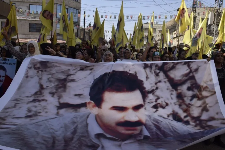 Women expressed their happiness in meeting leader Ocalan