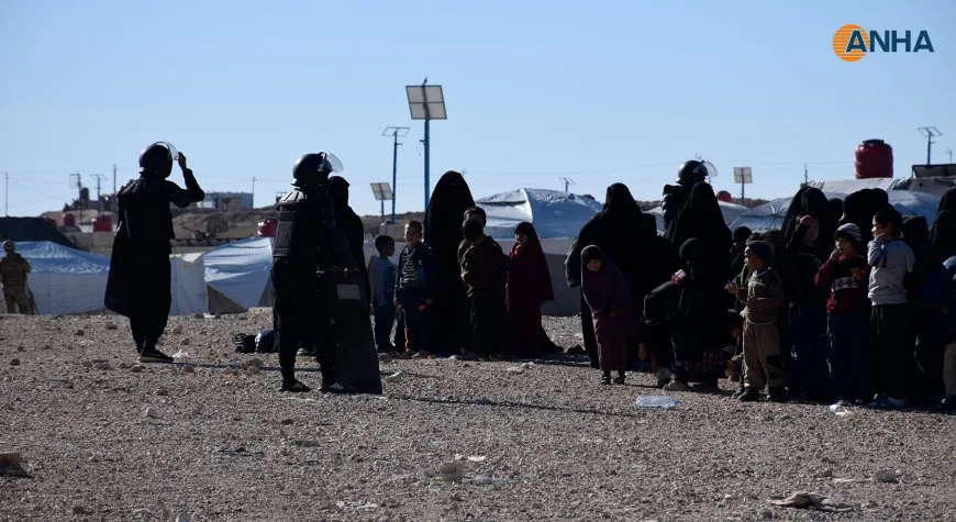 "Enduring Security" Campaign finds Trenches, electronic equipment in Foreign ISIS women section