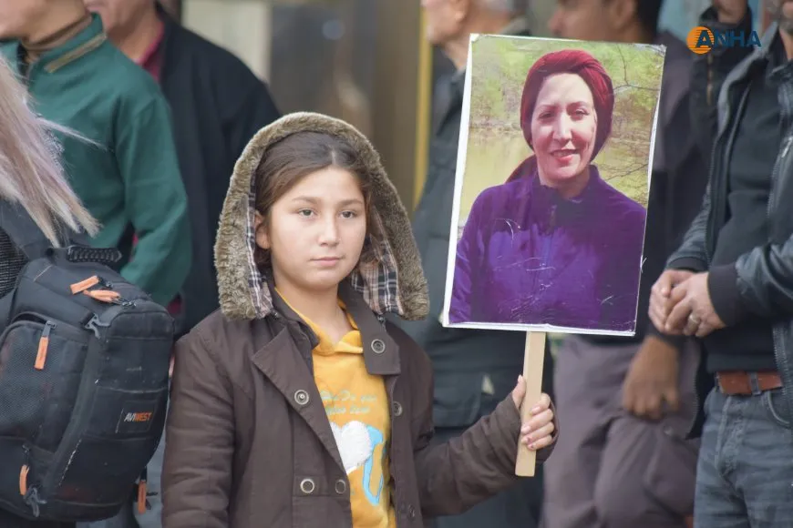 Massive march condemns violence against women in Qamishlo