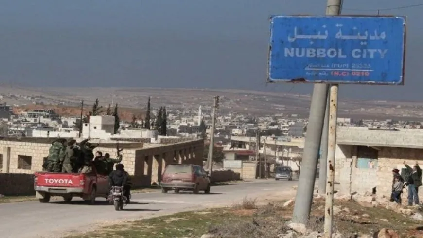 Shelling on towns of Nubl and Zahra north of Aleppo
