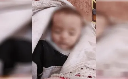 Cold claims life of infant on displacement journey from Afrin 