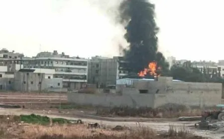 Turkish warplane bombs building of  DAA in Manbij