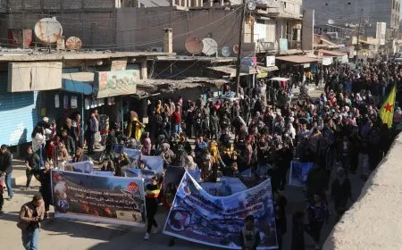 March condemns Turkish occupation attacks in Amuda