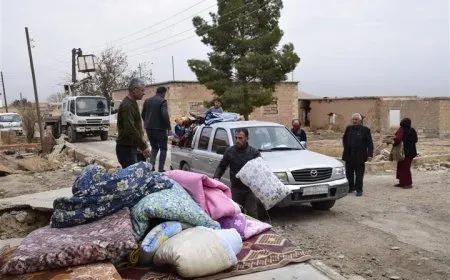 14 IDP families received in Tal Tamr as aid continues in Al-Hol