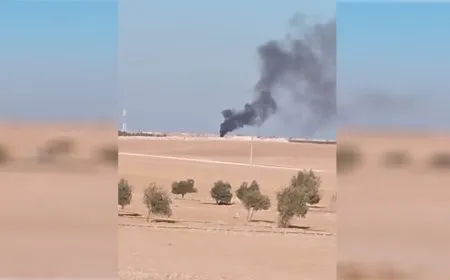 Turkish occupation bombes village in countryside of Euphrates Canton