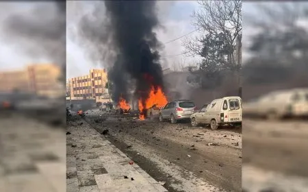 Massive explosion Manbij city amid deteriorating security conditions 
