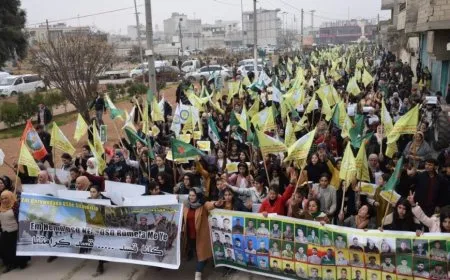 Massive rallies in three cantons in support of SDF