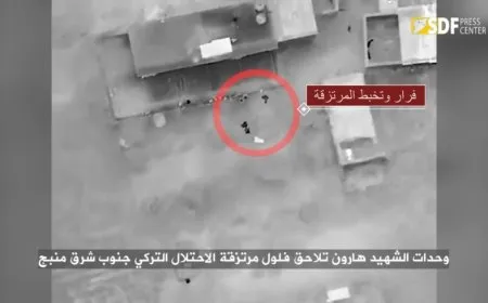 Scenes of the Martyr Harun Units pursuing the Turkish occupation mercenaries
