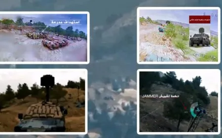 Destruction of 2 radar, jamming system and armored vehicles of Turkish occupation