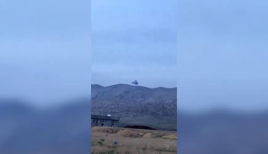 Turkish occupation bombes Khairi mountains in Dohuk