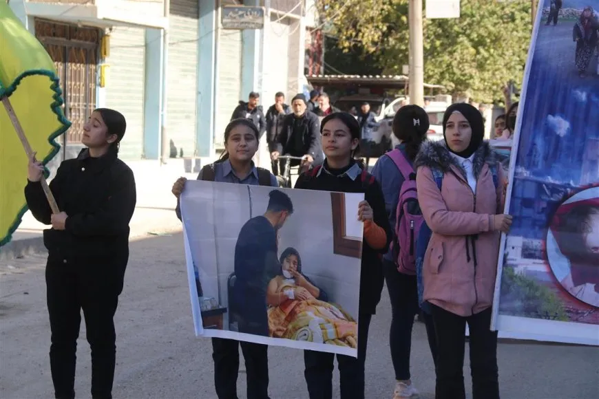 People of Jazera Canton protest against Turkish occupation, its mercenaries