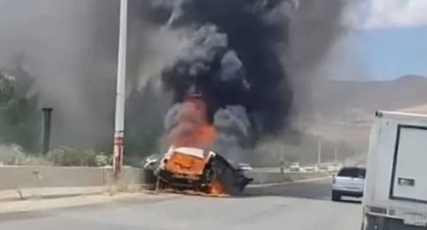 Israeli targeting of car on road to Damascus Airport