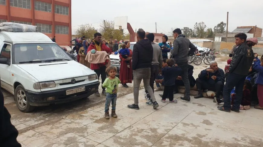 70 displaced families from Afrin, Shahba cantons received in Çil Agha city