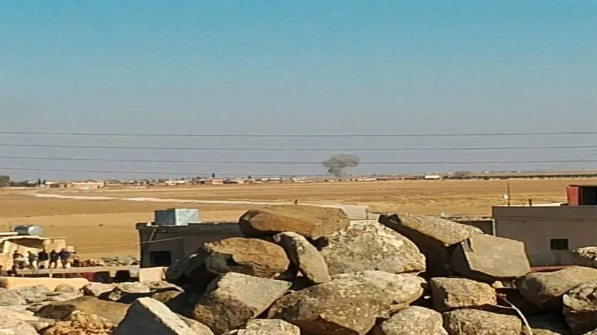 Turkish occupation drone bombards eastern countryside of Kobani