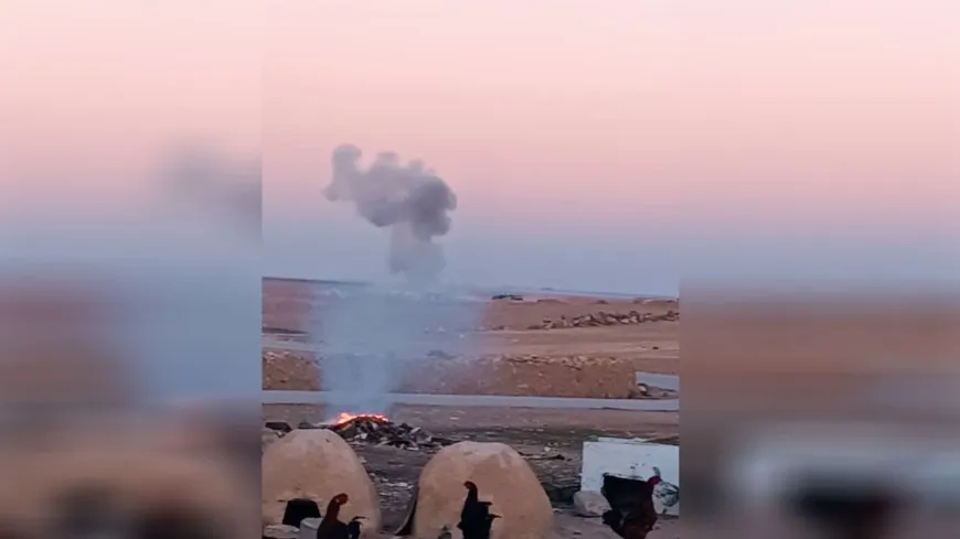Turkish occupation bombards the eastern countryside of Kobani with heavy weapons