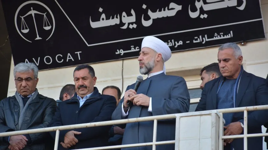 Sheikh Murshid al-Khaznawi: Kurdish parties must unite in order to protect people