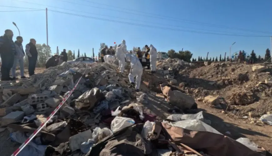 number of victims of mass graves in Syria is up to 1,455