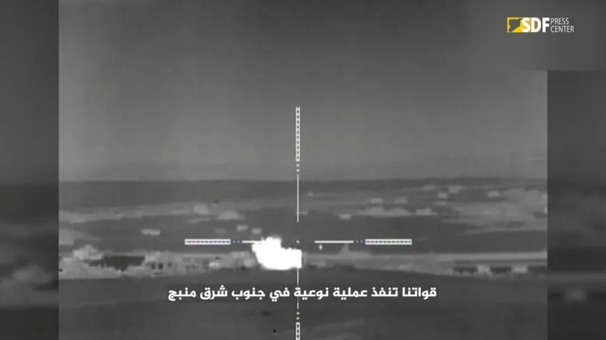 Several positions of Turkish mercenaries destroyed southeast of Manbij