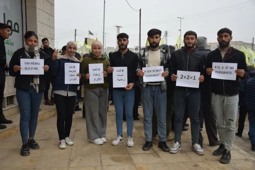 Massive rallies in three cantons in support of SDF