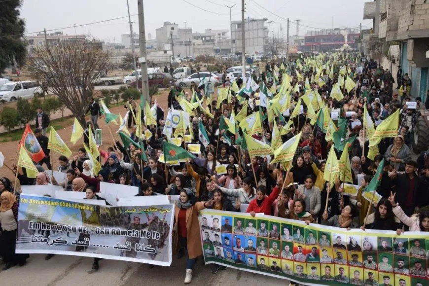 Massive rallies in three cantons in support of SDF