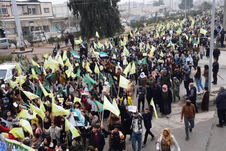 Massive rallies in three cantons in support of SDF