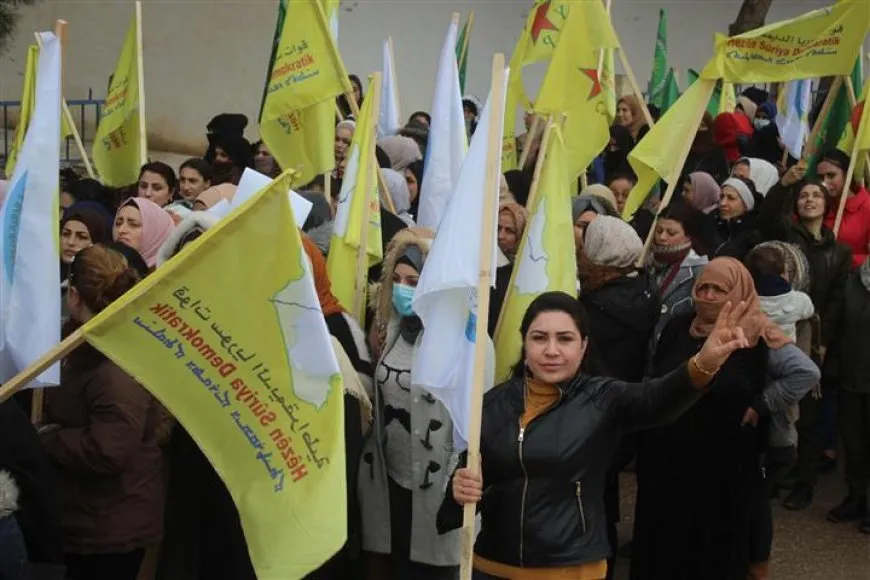 Massive rallies in three cantons in support of SDF