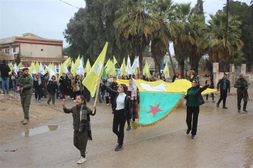 Massive rallies in three cantons in support of SDF
