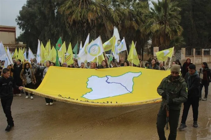 Massive rallies in three cantons in support of SDF