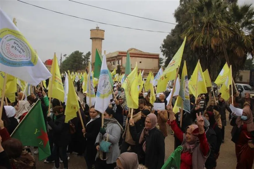 Massive rallies in three cantons in support of SDF