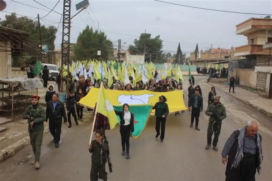 Massive rallies in three cantons in support of SDF