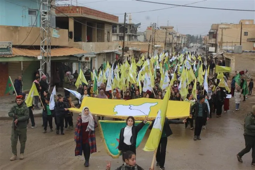 Massive rallies in three cantons in support of SDF